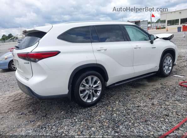 5TDDBRCH6LS004413 2020 TOYOTA HIGHLANDER White Tył prawy