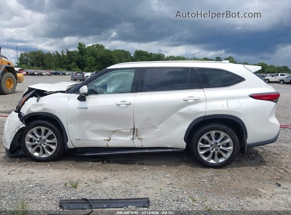 5TDDBRCH6LS004413 2020 TOYOTA HIGHLANDER White Widok wnętrza 360 stopni