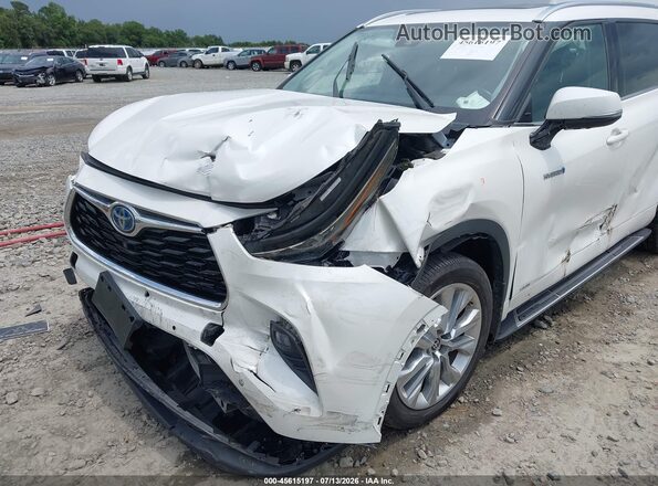 5TDDBRCH6LS004413 2020 TOYOTA HIGHLANDER White Widok z przodu