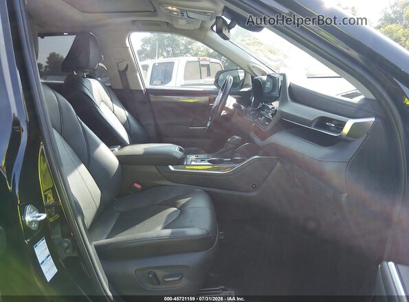 5TDDBRCHXLS010537 2020 TOYOTA HIGHLANDER Black Vista interior delantera