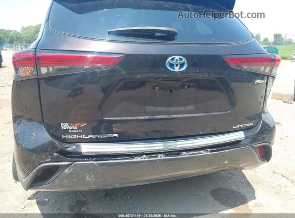 5TDDBRCHXLS010537 2020 TOYOTA HIGHLANDER Black Vista frontal