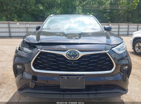 5TDDBRCHXLS010537 2020 TOYOTA HIGHLANDER Black Vista del cuadro de instrumentos
