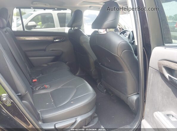 5TDDBRCHXLS010537 2020 TOYOTA HIGHLANDER Black Vista de la etiqueta del VIN