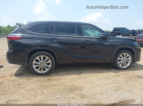 5TDDBRCHXLS010537 2020 TOYOTA HIGHLANDER Black Vista interior trasera