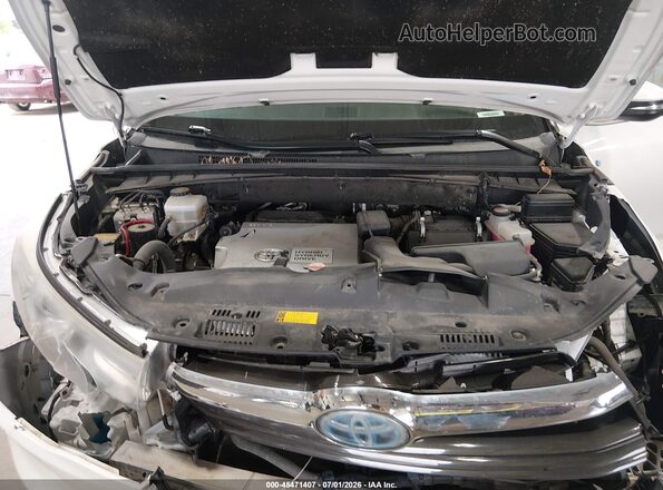 5TDDCRFH0GS018080 2016 TOYOTA HIGHLANDER HYBRID White Widok z tyłu