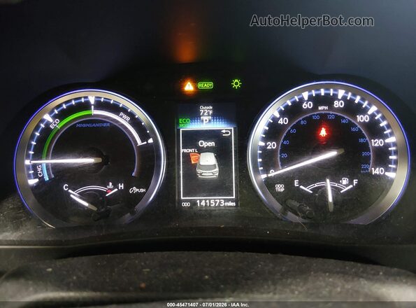 5TDDCRFH0GS018080 2016 TOYOTA HIGHLANDER HYBRID White Widok tylnych siedzeń