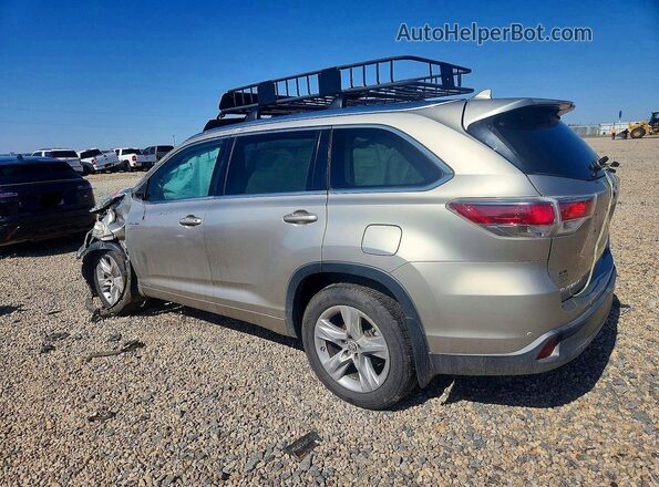 5TDDCRFH5GS018849 2016 TOYOTA HIGHLANDER Бежевый Задняя левая четверть