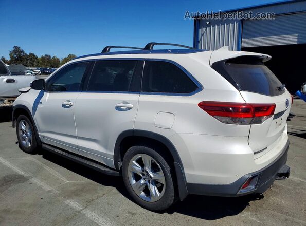 5TDDGRFH2HS023366 2017 TOYOTA HIGHLANDER White უკანა მარცხენა
