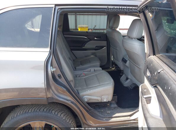 5TDDGRFHXJS041894 2018 TOYOTA HIGHLANDER HYBRID Silver VIN კოდის სტიკერის ხედი