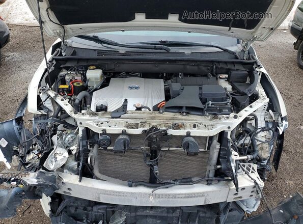 5TDDGRFHXJS044908 2018 TOYOTA HIGHLANDER White Вид підкапотного простору