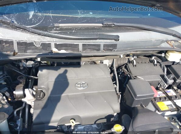 5TDDK3DC0GS132779 2016 TOYOTA SIENNA Black Հետևի տեսք