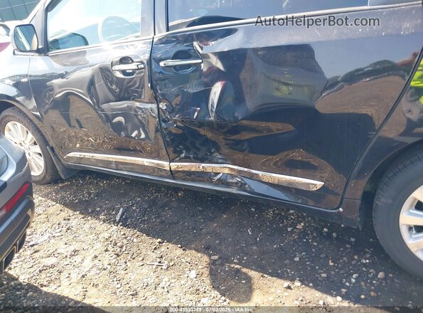 5TDDK3DC0GS132779 2016 TOYOTA SIENNA Black Դիմացի տեսք