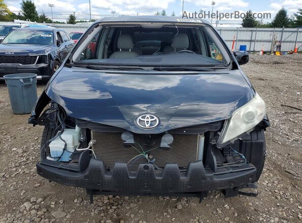 5TDDK3DC0GS139568 2016 TOYOTA SIENNA Черный Вид спереди