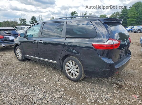 5TDDK3DC0GS139568 2016 TOYOTA SIENNA Черный Задняя левая четверть