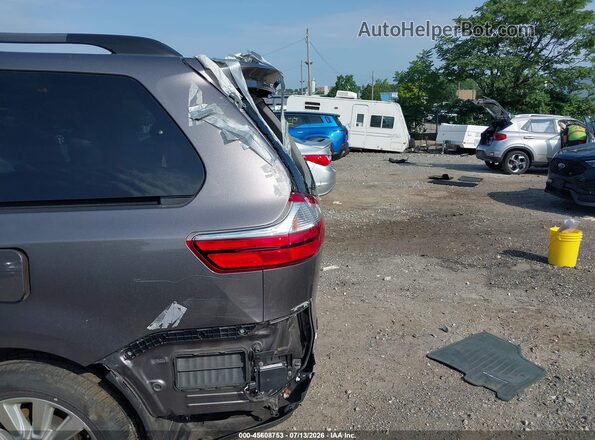 5TDDK3DC2GS129091 2016 TOYOTA SIENNA Gray წინა ხედი