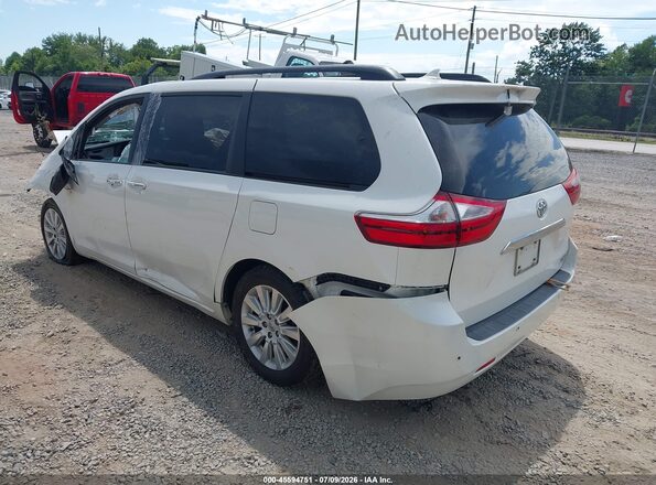 5TDDK3DC5GS141994 2016 TOYOTA SIENNA Белый Задняя левая четверть