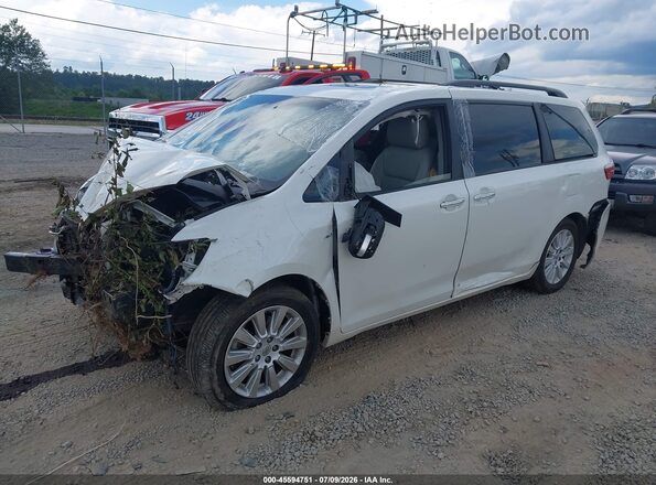 5TDDK3DC5GS141994 2016 TOYOTA SIENNA Белый Передняя левая четверть