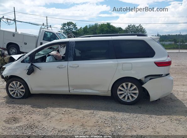 5TDDK3DC5GS141994 2016 TOYOTA SIENNA Белый Панорамный вид салона 360°
