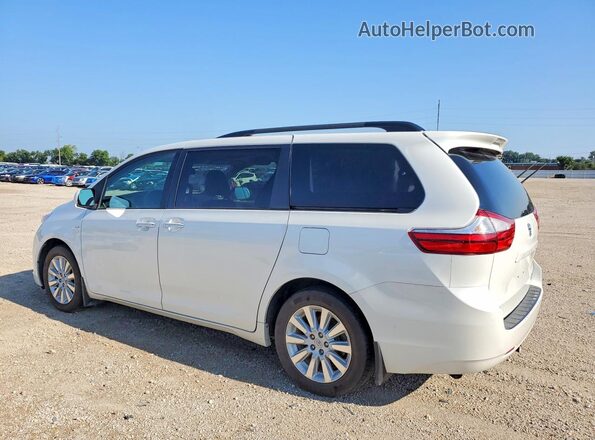 5TDDK3DC8GS131010 2016 TOYOTA SIENNA White Задня ліва чверть