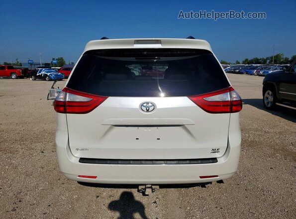 5TDDK3DC8GS131010 2016 TOYOTA SIENNA White Вид ззаду