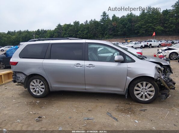 5TDDK3DC8GS135297 2016 TOYOTA SIENNA Silver Vista interior de 360 grados