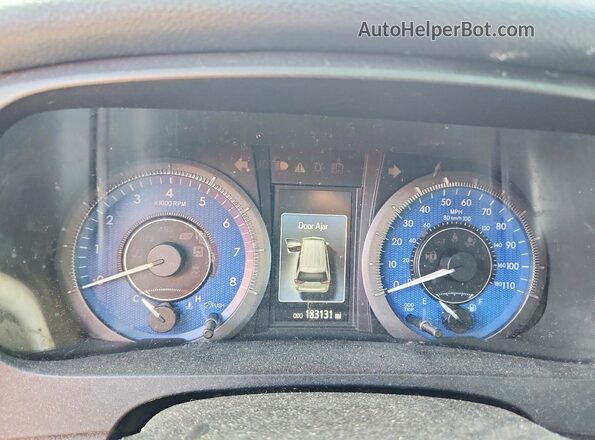 5TDDK3DCXGS132675 2016 TOYOTA SIENNA Blue Widok zestawu wskaźników