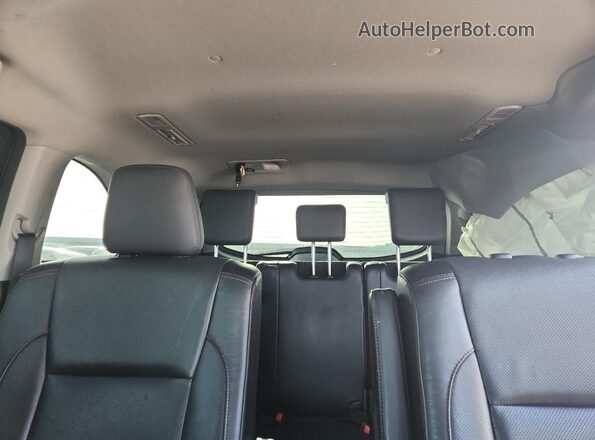 5TDDKRFH2GS246472 2016 TOYOTA HIGHLANDER Черный Вид задних сидений