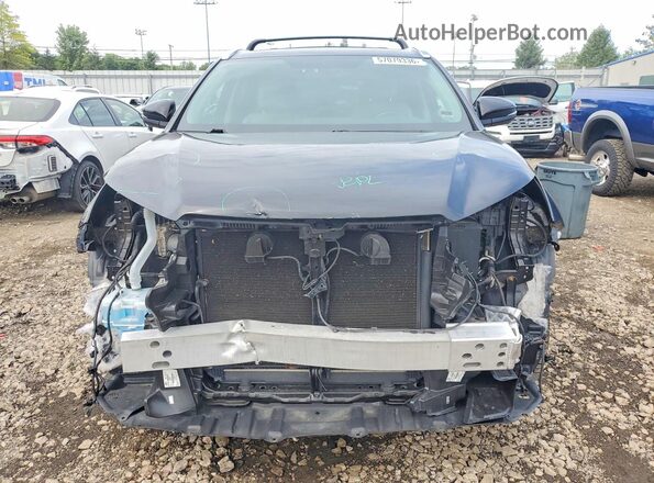 5TDDKRFH2GS307898 2016 TOYOTA HIGHLANDER Black წინა ხედი