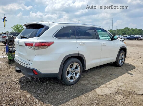 5TDDKRFH4GS267744 2016 TOYOTA HIGHLANDER White Rear right
