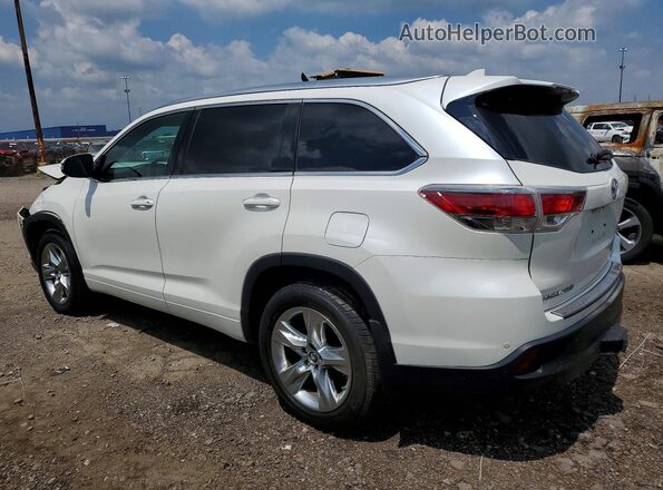 5TDDKRFH4GS267744 2016 TOYOTA HIGHLANDER White Rear left