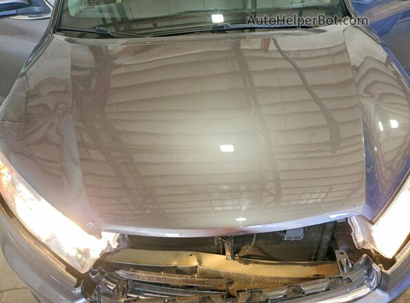 5TDDKRFH5GS273360 2016 TOYOTA HIGHLANDER Gray Вид підкапотного простору