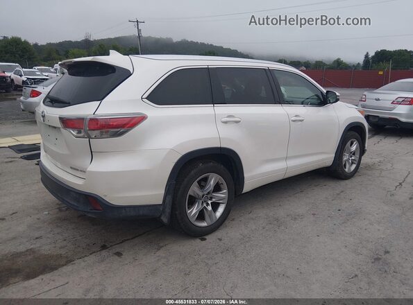 5TDDKRFHXGS290218 2016 TOYOTA HIGHLANDER White Rear right