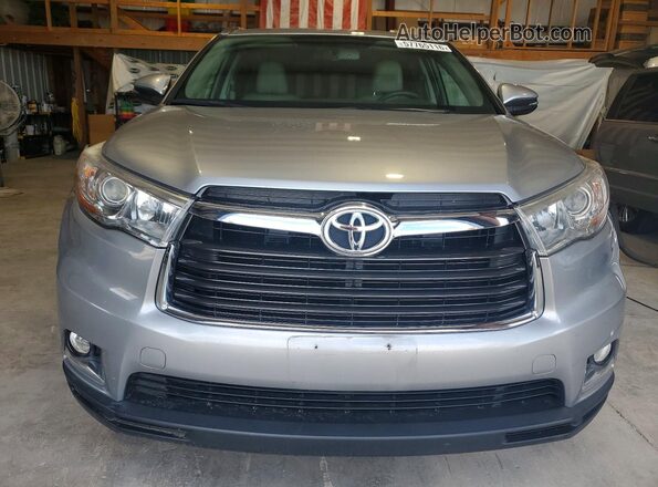 5TDDKRFHXGS313254 2016 TOYOTA HIGHLANDER Silver წინა ხედი