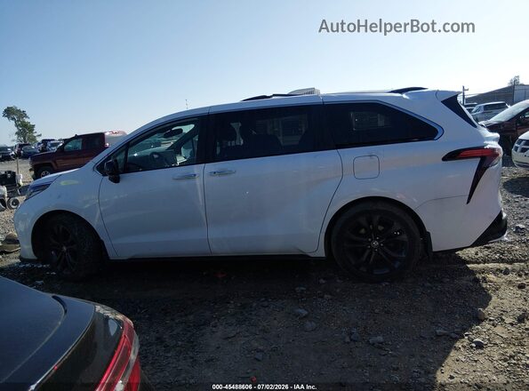 5TDDRKEC0PS166743 2023 TOYOTA SIENNA White Սալոնի 360 աստիճան տեսք