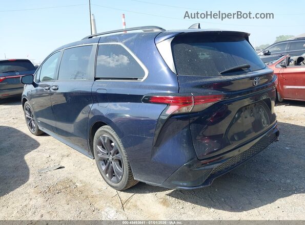 5TDDRKEC2MS028097 2021 TOYOTA SIENNA Dark Blue Հետևի ձախ