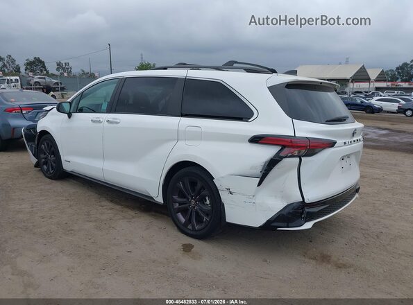 5TDDRKEC2MS068244 2021 TOYOTA SIENNA White Rear left