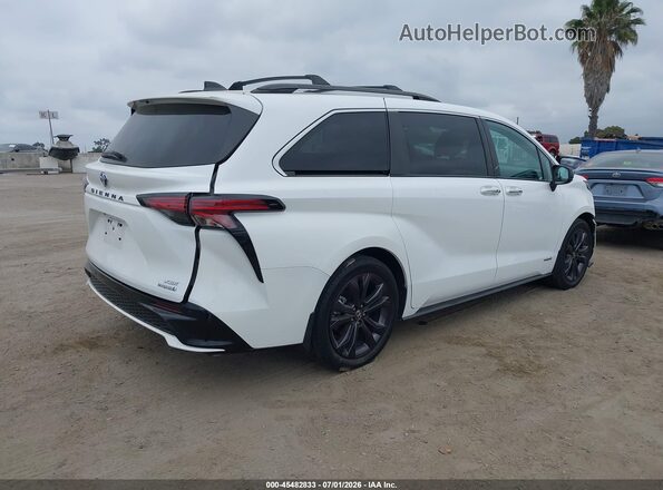 5TDDRKEC2MS068244 2021 TOYOTA SIENNA White Rear right