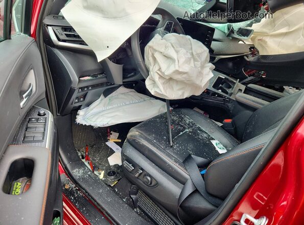 5TDDRKEC3PS159432 2023 TOYOTA SIENNA Red წინა პანელის ხედი