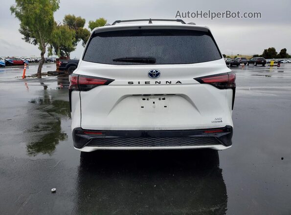 5TDDRKEC5MS063152 2021 TOYOTA SIENNA White Հետևի տեսք