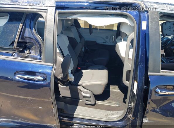 5TDDRKEC6MS029463 2021 TOYOTA SIENNA Purple Вид наклейки з VIN-кодом