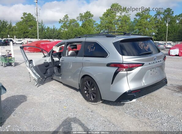 5TDDRKEC6PS146254 2023 TOYOTA SIENNA Серебряный Задняя левая четверть