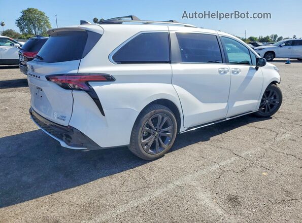 5TDDRKEC7NS105063 2022 TOYOTA SIENNA White Tył prawy