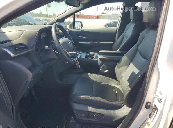 5TDDRKEC7NS105063 2022 TOYOTA SIENNA White Widok wnętrza z przodu