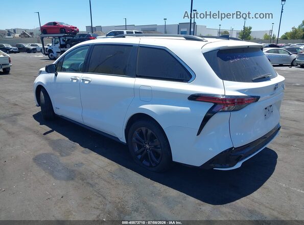 5TDDRKEC9MS001799 2021 TOYOTA SIENNA Белый Задняя левая четверть
