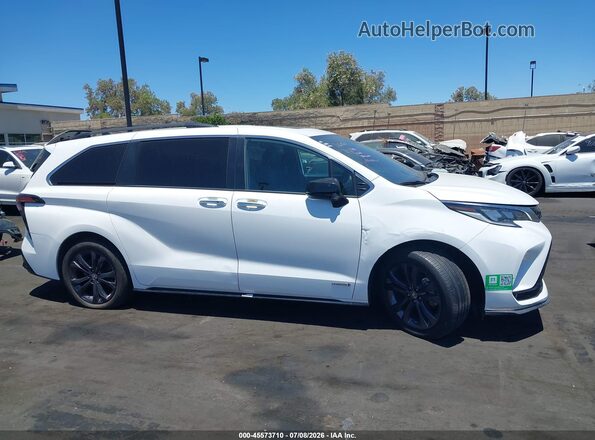 5TDDRKEC9MS001799 2021 TOYOTA SIENNA Белый Панорамный вид салона 360°