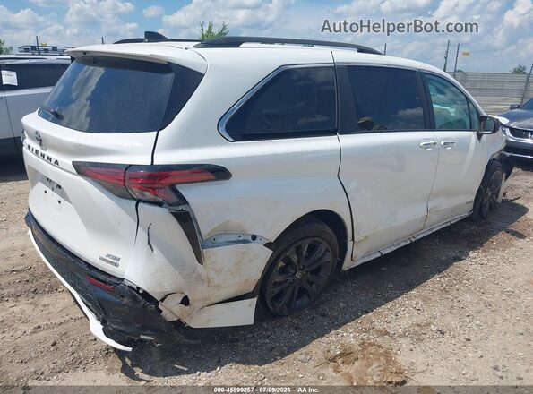 5TDDRKECXMS004131 2021 TOYOTA SIENNA Белый Задняя правая четверть