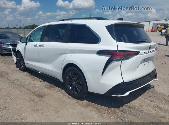 5TDDRKECXMS004131 2021 TOYOTA SIENNA Белый Задняя левая четверть