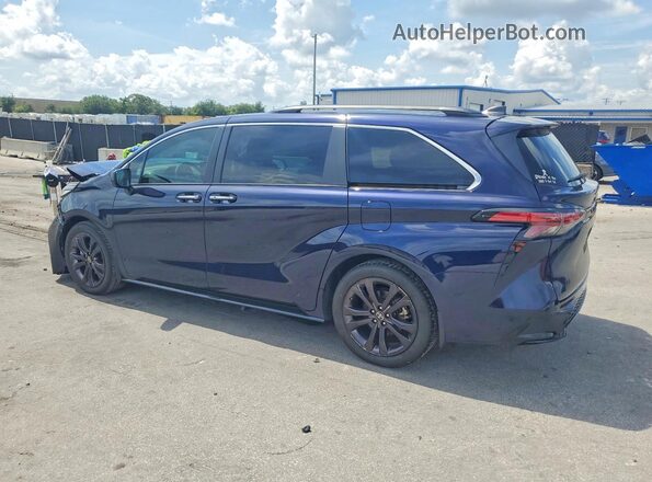 5TDDRKECXRS204322 2024 TOYOTA SIENNA Blue Rear left