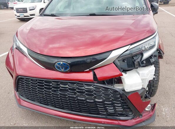 5TDDSKFC1PS097533 2023 TOYOTA SIENNA Красный Вид спереди