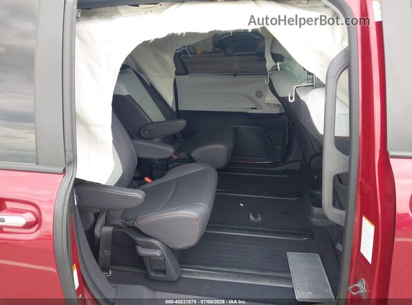 5TDDSKFC1PS097533 2023 TOYOTA SIENNA Красный Вид наклейки с VIN-кодом
